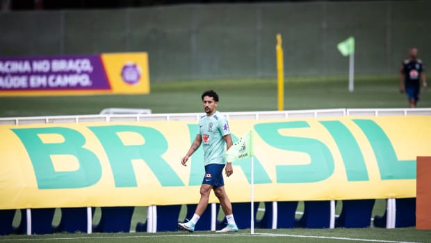 Marquinhos, uno de los líderes de la selección de brasil
